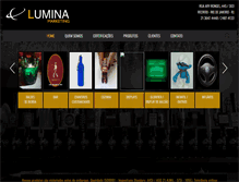 Tablet Screenshot of luminamarketing.com.br